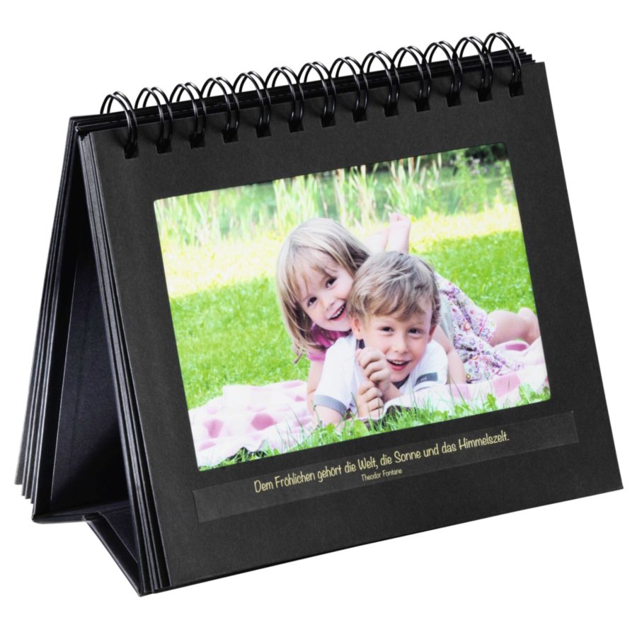Hama Spiral Book Stand     11x15 for 12 Photos, black 2470 #2