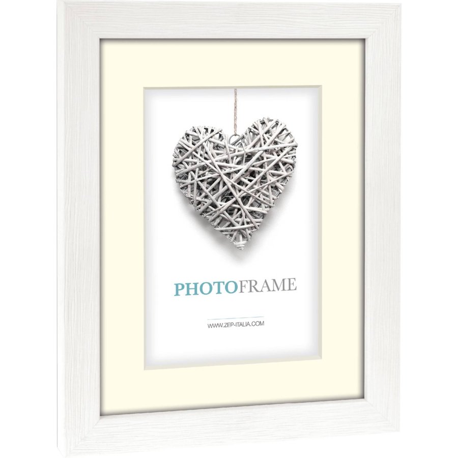 ZEP Regent 4 Passepartout  15x20 Wood Frame white V32684 #1