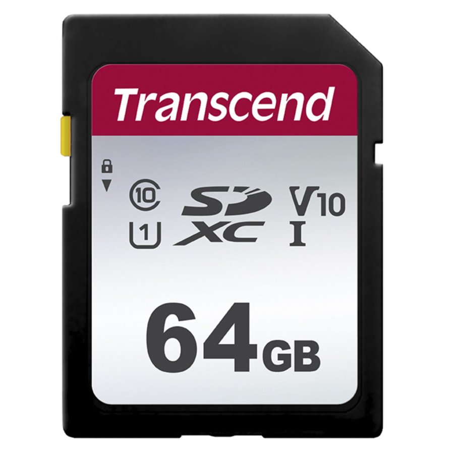 Transcend SDXC 300S         64GB Class 10 UHS-I U1 #1