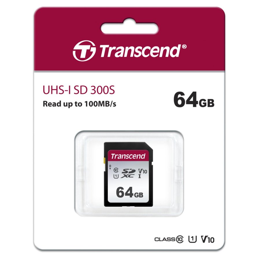 Transcend SDXC 300S         64GB Class 10 UHS-I U1 #2