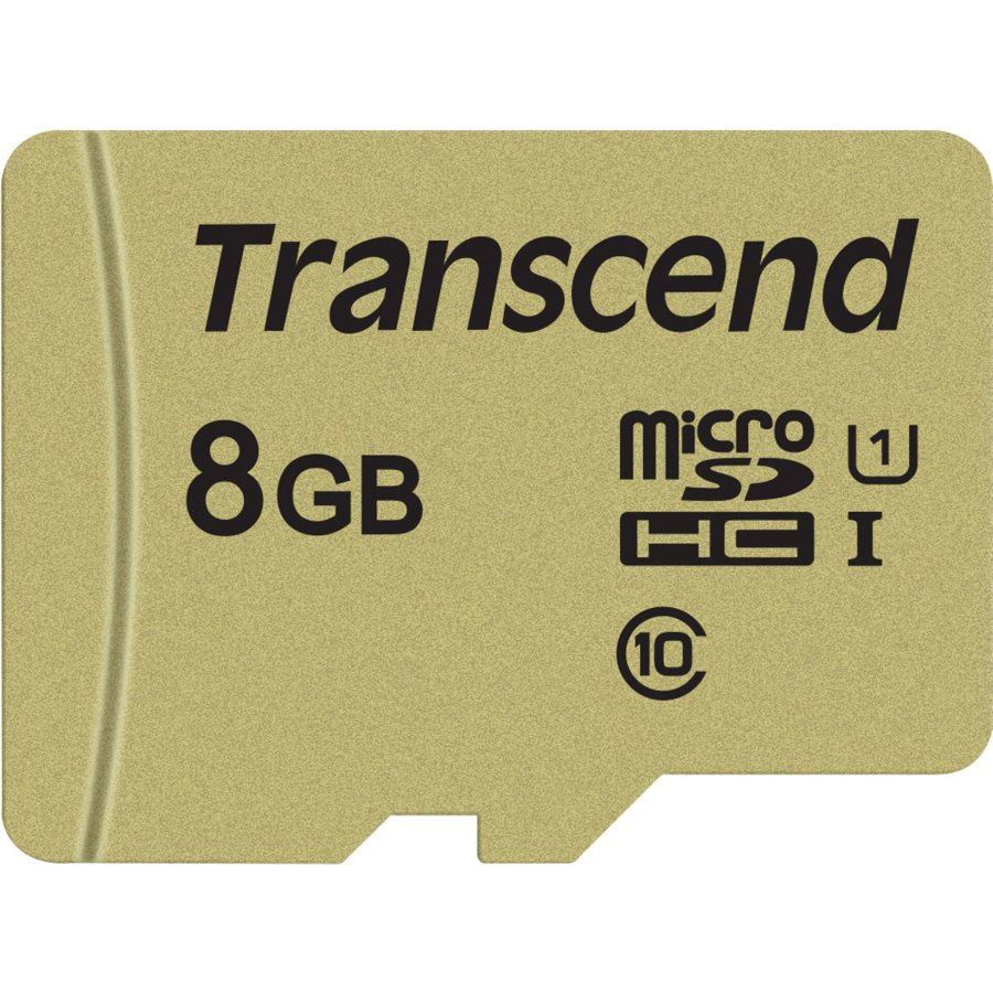 Transcend microSDHC 500S     8GB Class 10 UHS-I U1 + SD Adapter #1