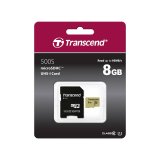 Transcend microSDHC 500S     8GB Class 10 UHS-I U1 + SD Adapter #2