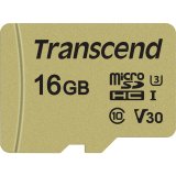 Transcend microSDHC 500S    16GB Class 10 UHS-I U3 V30 + Adapter #1