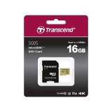 Transcend microSDHC 500S    16GB Class 10 UHS-I U3 V30 + Adapter #2