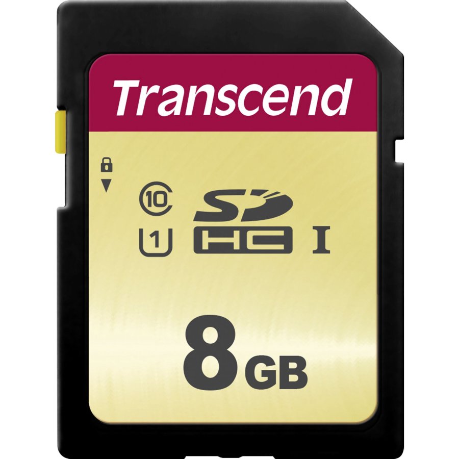 Transcend SDHC 500S          8GB Class 10 UHS-I U1 #1