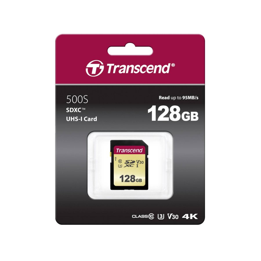 Transcend SDXC 500S        128GB Class 10 UHS-I U3 V30 #2