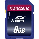 Transcend SDHC               8GB Class 10 #1