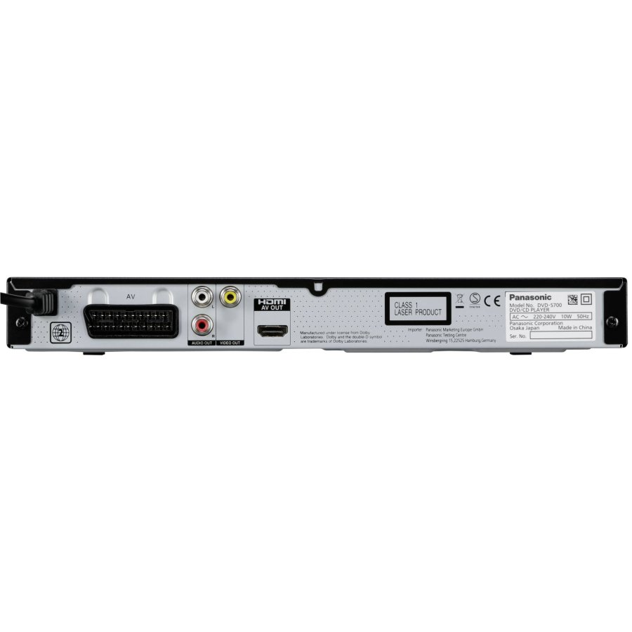 Panasonic DVD-S700EG-K black #3
