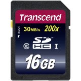 Transcend SDHC              16GB Class 10 #1