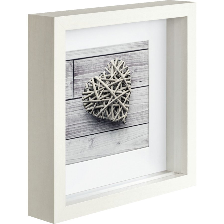 Hama Scala 3D white 23x23 Portrait Wood Passepartout 59777 #2