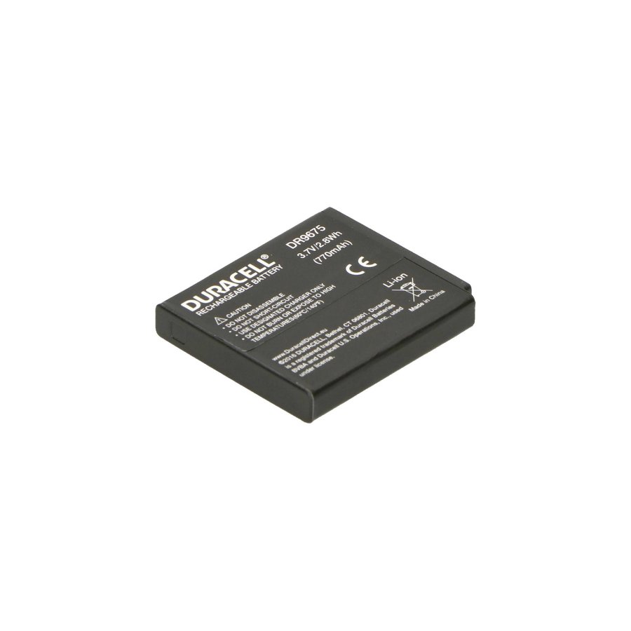 Duracell Li-Ion Akku 770 mAh for Fujifilm NP-50 Pentax D-LI68 #3