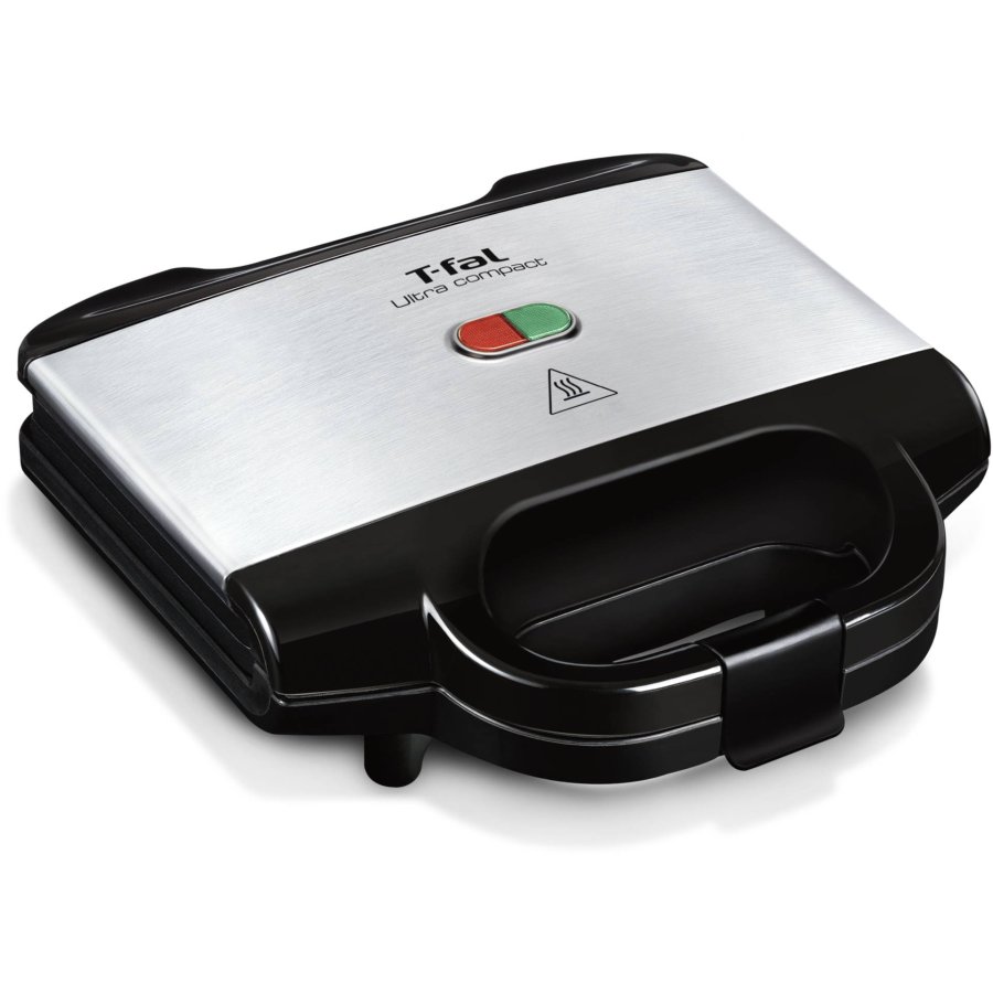 Tefal Ultracompact sandwichtoaster 700 W Sort, Rustfrit stl #1