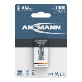 1x2 Ansmann NiMH rech. battery 1000 Micro AAA 950 mAh #1