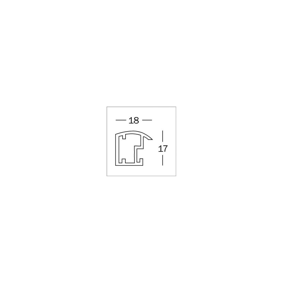 Walther Trendstyle steel 40x50 Resin KP050D #3