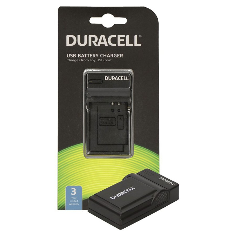 Duracell Charger with USB Cable for DRNEL14/EN-EL14 #1