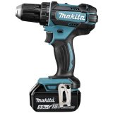 Makita DDF482RTJ elektrisk skruetrkker & slagbor 1900 rpm Sort, Bl #2