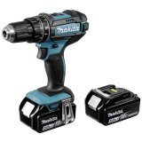 Makita DHP482RTJ 18V 2x Akku Cordless Combi Drill #1