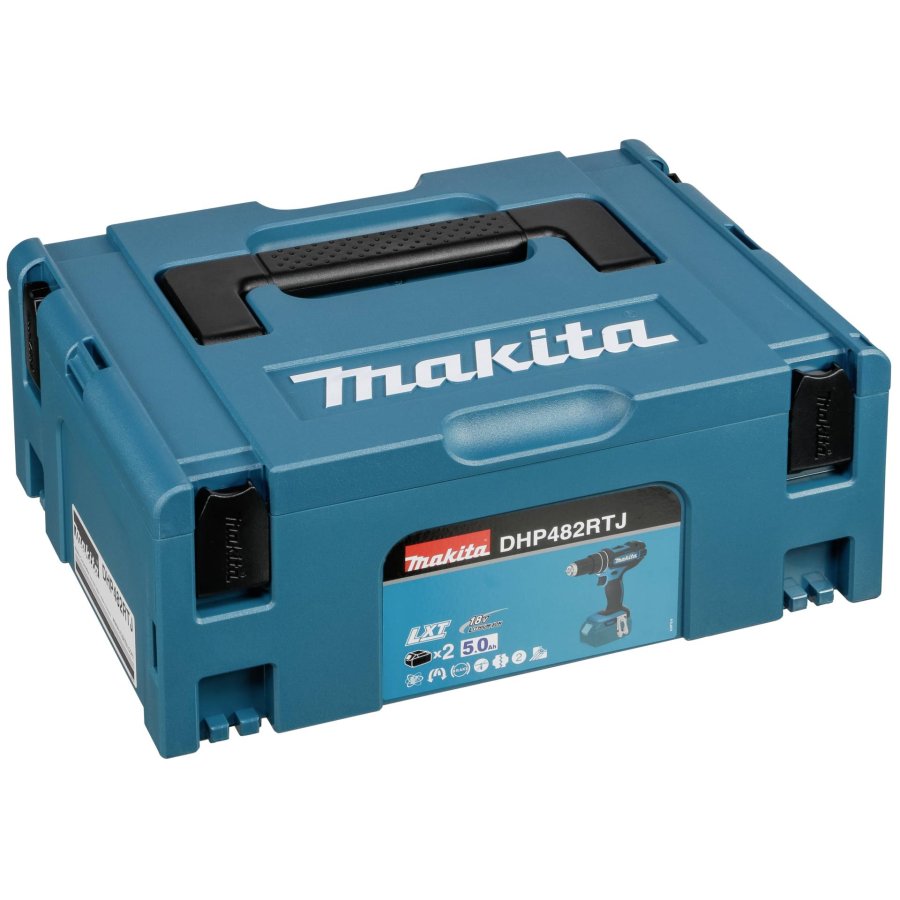 Makita DHP482RTJ 18V 2x Akku Cordless Combi Drill #4