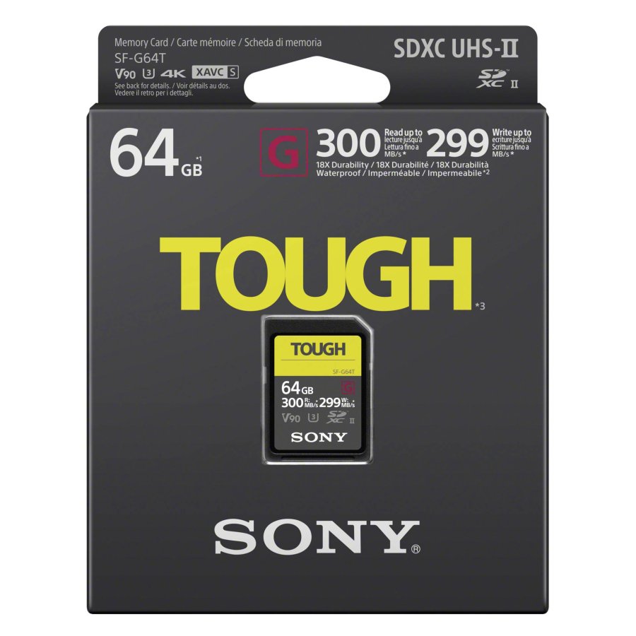 Sony SDXC G Tough series    64GB UHS-II Class 10 U3 V90 #2