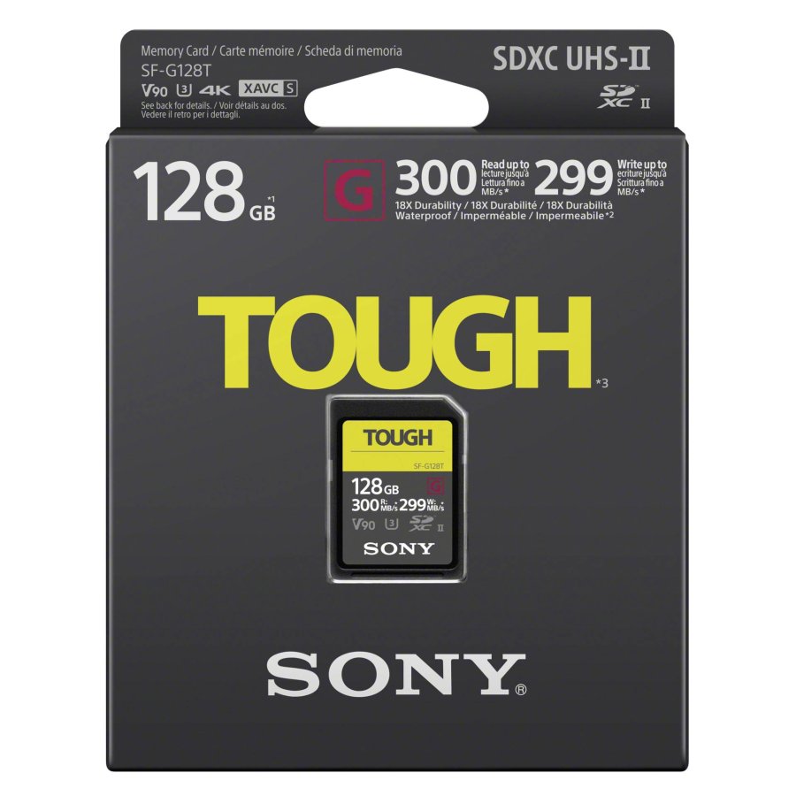 Sony SDXC G Tough series   128GB UHS-II Class 10 U3 V90 #1