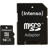Intenso microSDHC           16GB C10 with Adapter #1