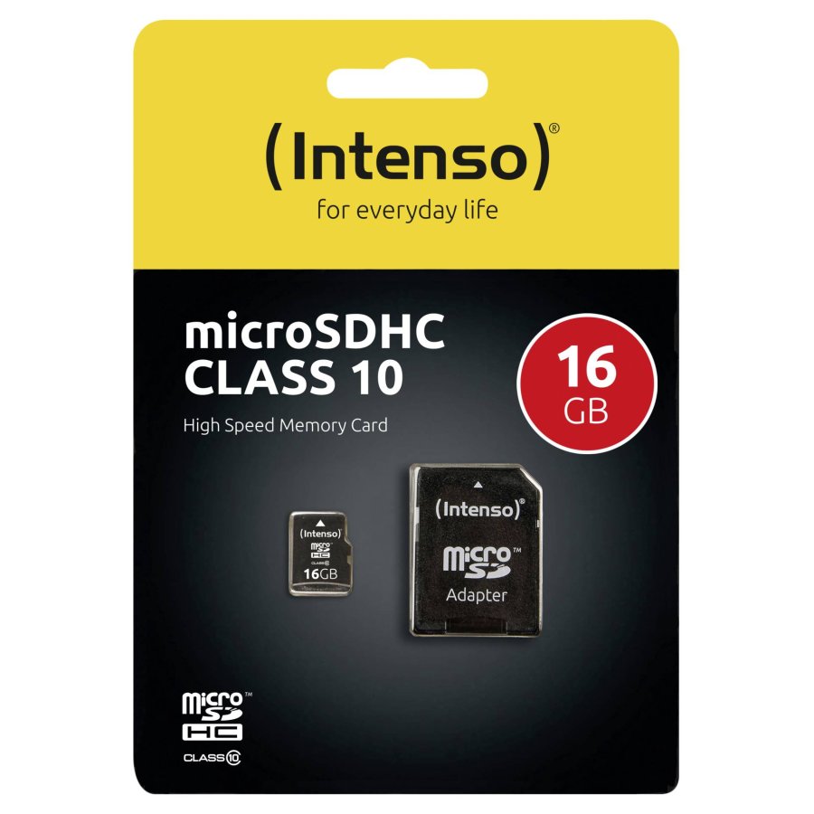 Intenso microSDHC           16GB C10 with Adapter #4