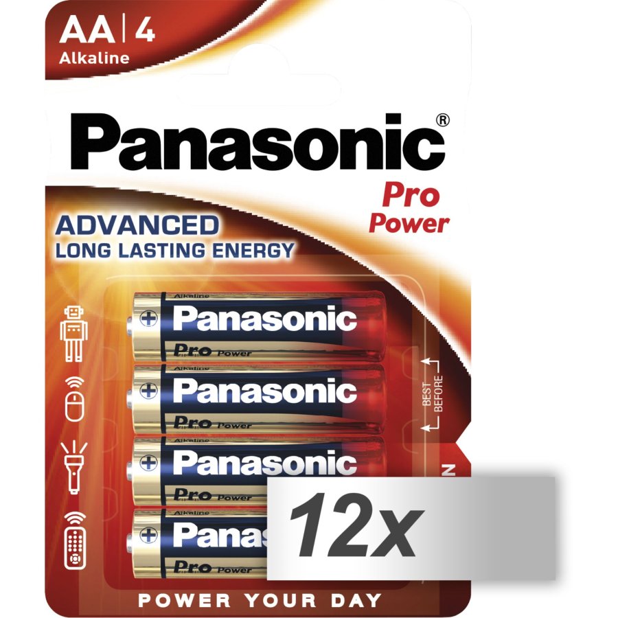 12x4 Panasonic Pro Power LR 6 Mignon AA           PU inner box #1