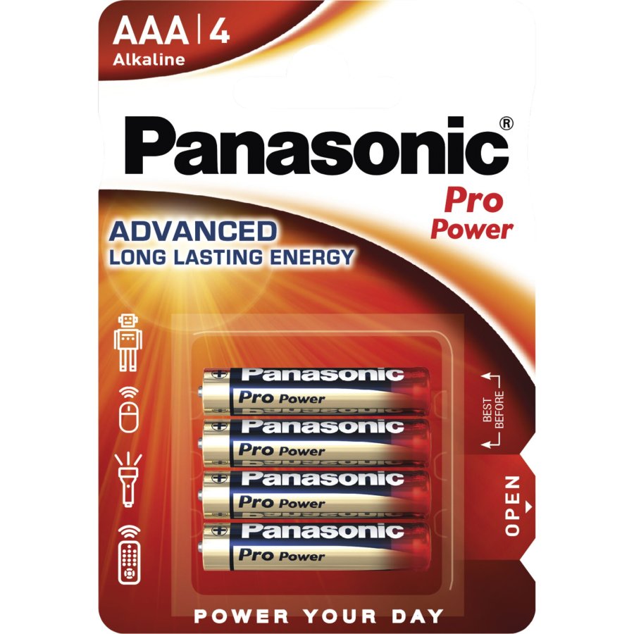 60x4 Panasonic Pro Power LR 03 Micro AAA          PU master box #2