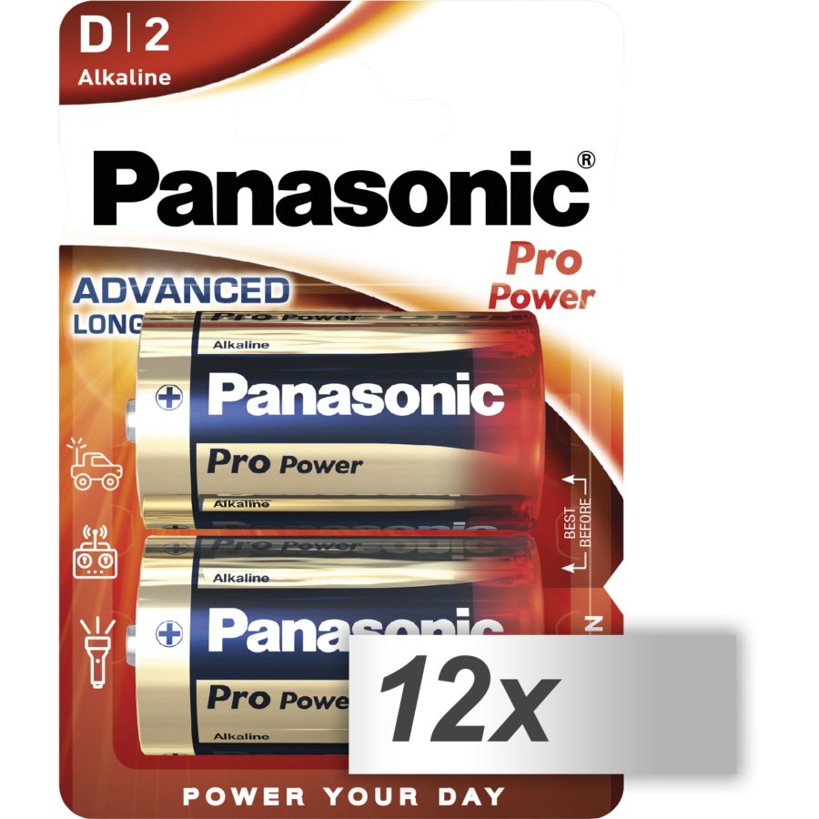 12x2 Panasonic Pro Power Mono D LR 20               PU inner box #1