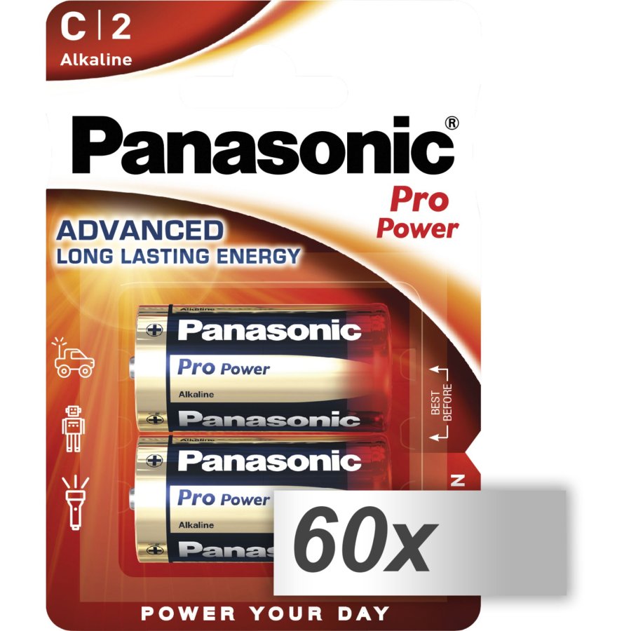 60x2 Panasonic Pro Power LR 14 Baby               PU master box #1
