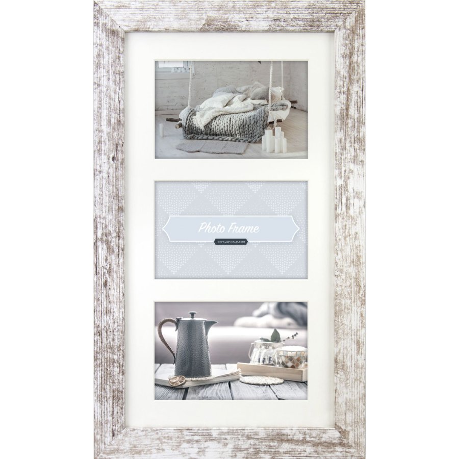 ZEP Nelson 6             3x10x15 Wood Frame 3Q white/brown V23106 #1