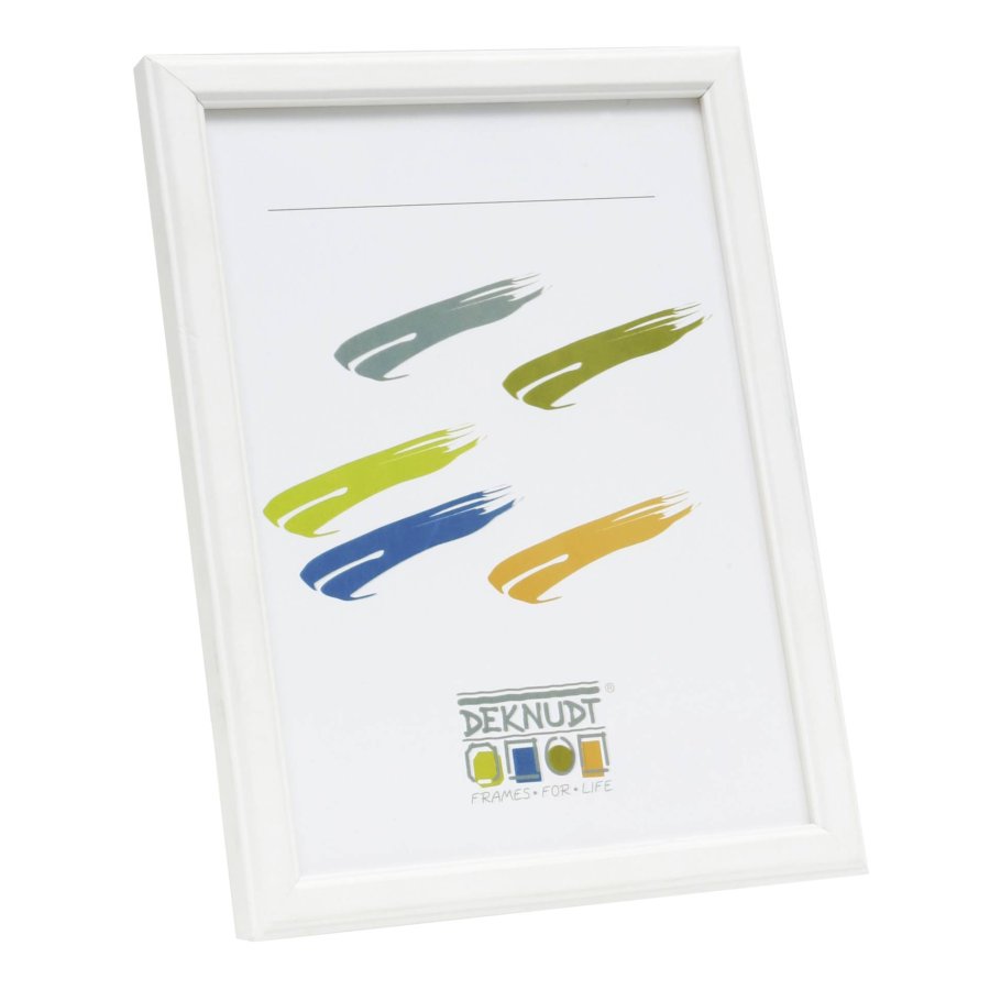Deknudt S236K1    DIN A4 21x29,7 Wooden Frame in white #1
