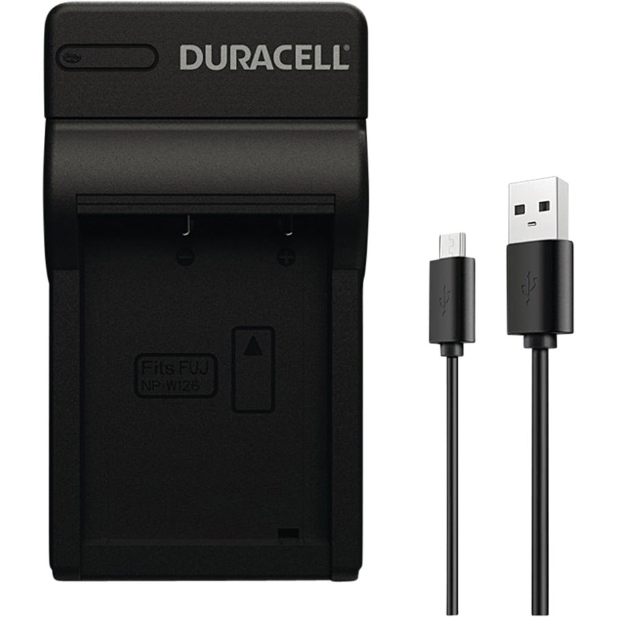 Duracell Charger with USB Cable for DRFW126/NP-W126 #1