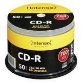 1x50 Intenso CD-R 80 / 700MB 52x Speed, Cakebox #1