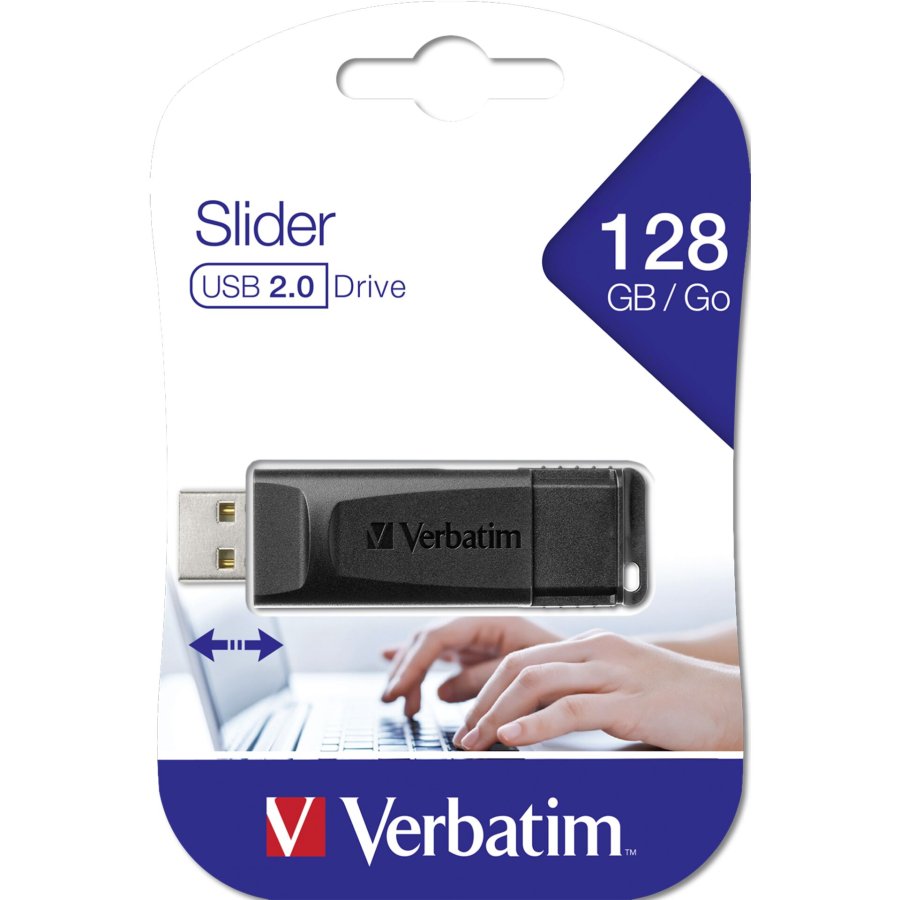 Verbatim Store n Go Slider 128GB USB 2.0                    49328 #1