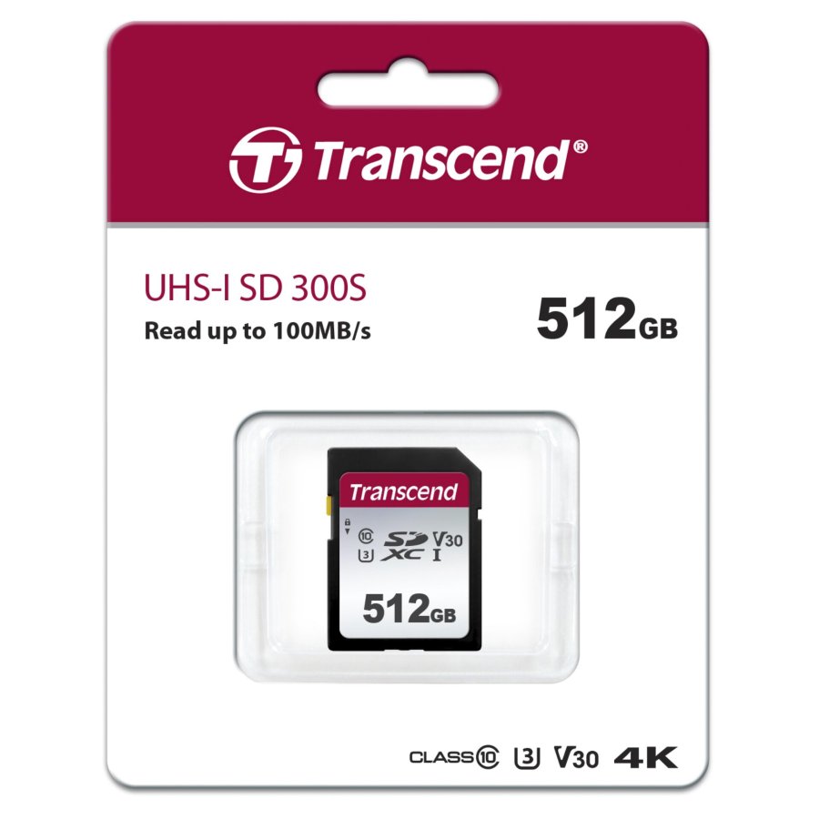 Transcend SDXC 300S        512GB Class 10 UHS-I U3 V30 #2