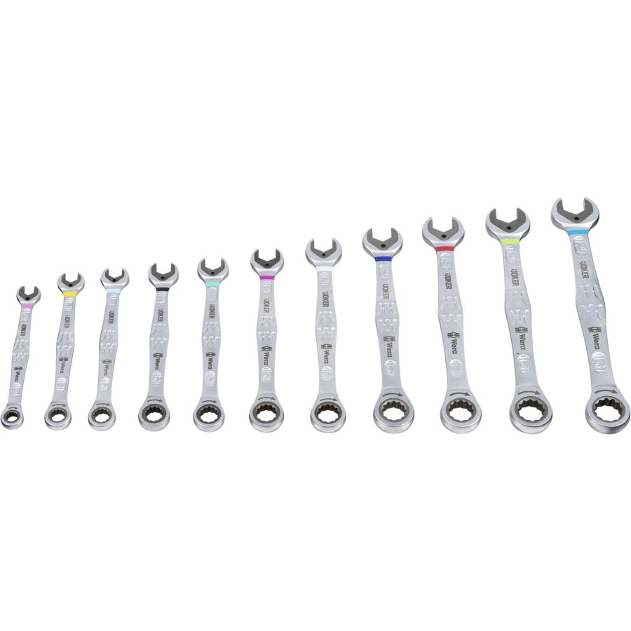 WERA Joker Set 11 parts Combination Ratchet Wrenches #13