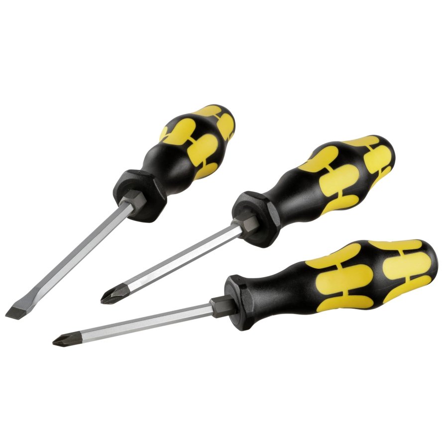 WERA 932/6 Kraftform Screwdriver Set with Rack #12