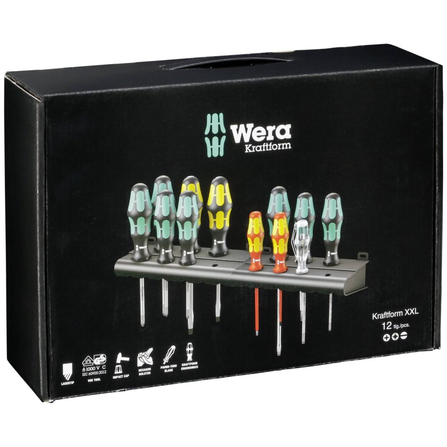WERA Kraftform XXL Screwdiver Set #14
