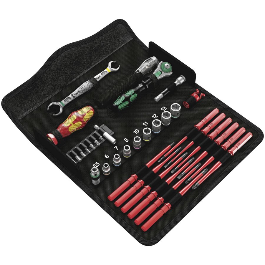 WERA Kraftform Kompakt W1 Maintenance Set 35 parts #1