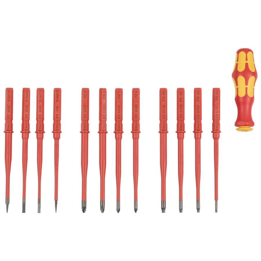 WERA Kraftform Kompakt W1 Maintenance Set 35 parts #13
