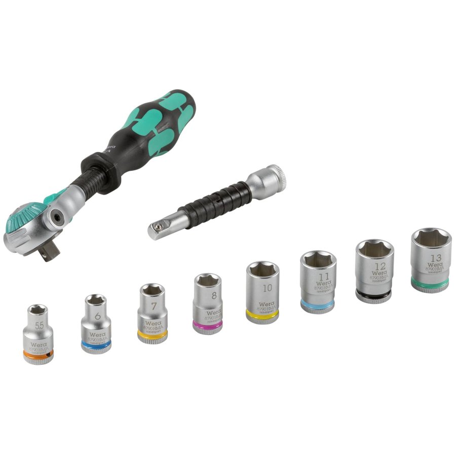 WERA Kraftform Kompakt W1 Maintenance Set 35 parts #14
