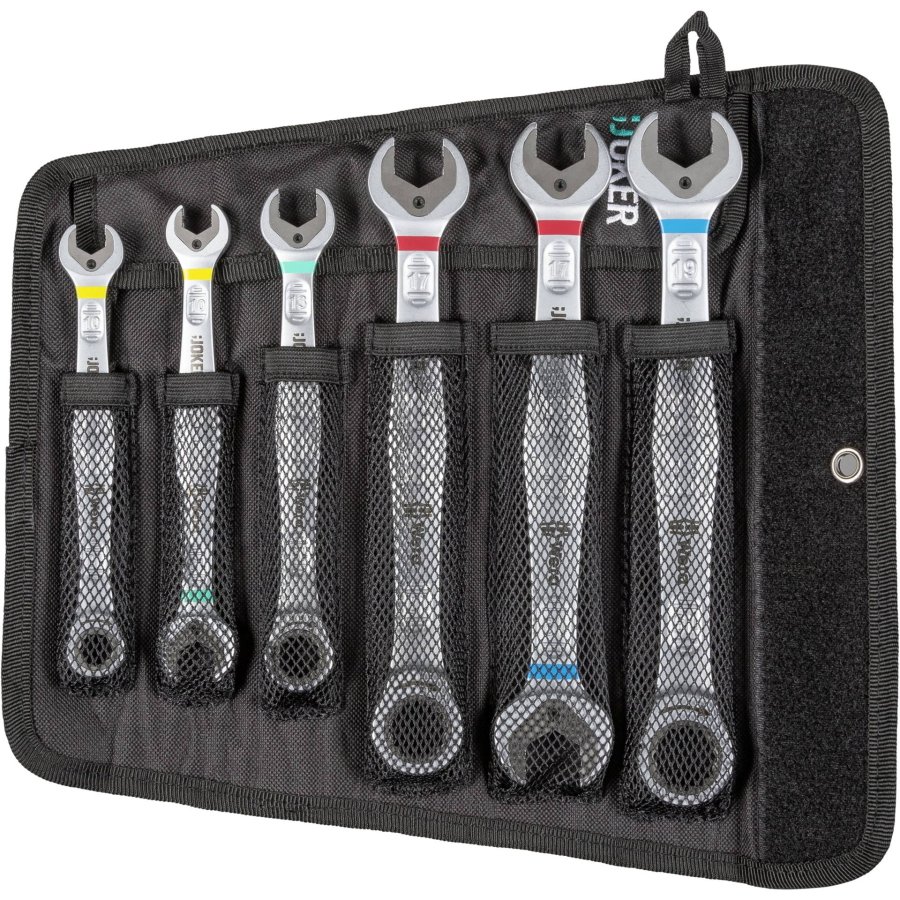 WERA Joker Set 6 parts Ratchet Combination Wrenches #12