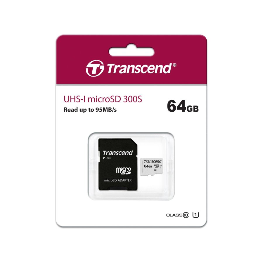 Transcend microSDXC 300S-A  64GB Class 10 UHS-I U1 #2