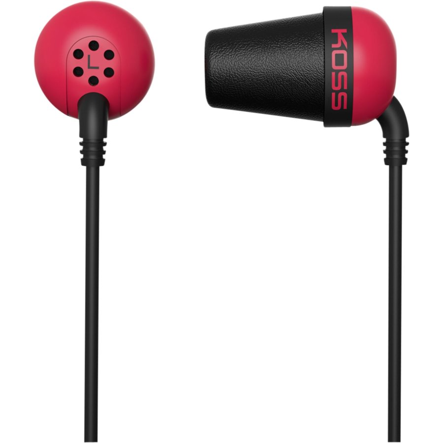 Koss The Plug Colors red #1