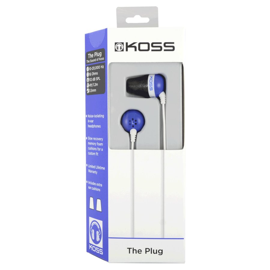 Koss The Plug Colors blue #2