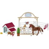 Schleich Horse Club        42458 Hannah's guest horses with Ruby #3