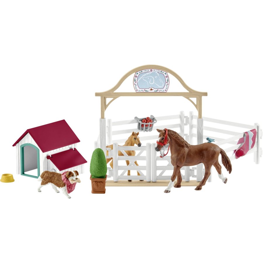 Schleich Horse Club        42458 Hannah's guest horses with Ruby #3