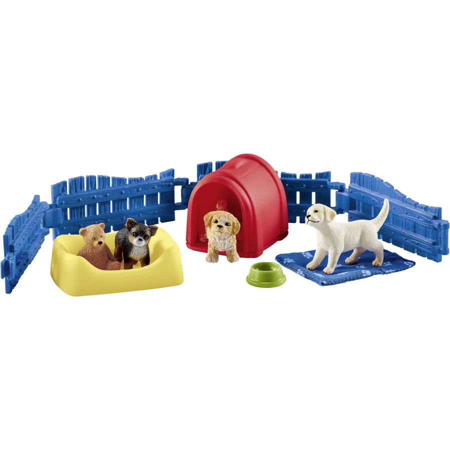 Schleich Farm World        42480 Puppy Pen #1