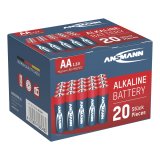 1x20 Ansmann Alkaline Mignon AA LR 6 red-line Box #1